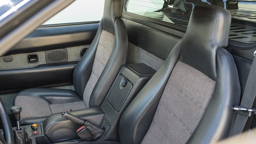 Inside the 1980 BMW M1