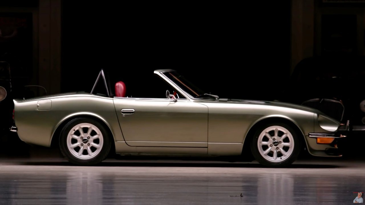 V-8-powered Datsun 240Z on Jay Leno's Garage 