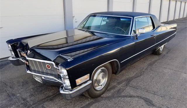 A classic Caddy (Cadillac) highway cruiser
