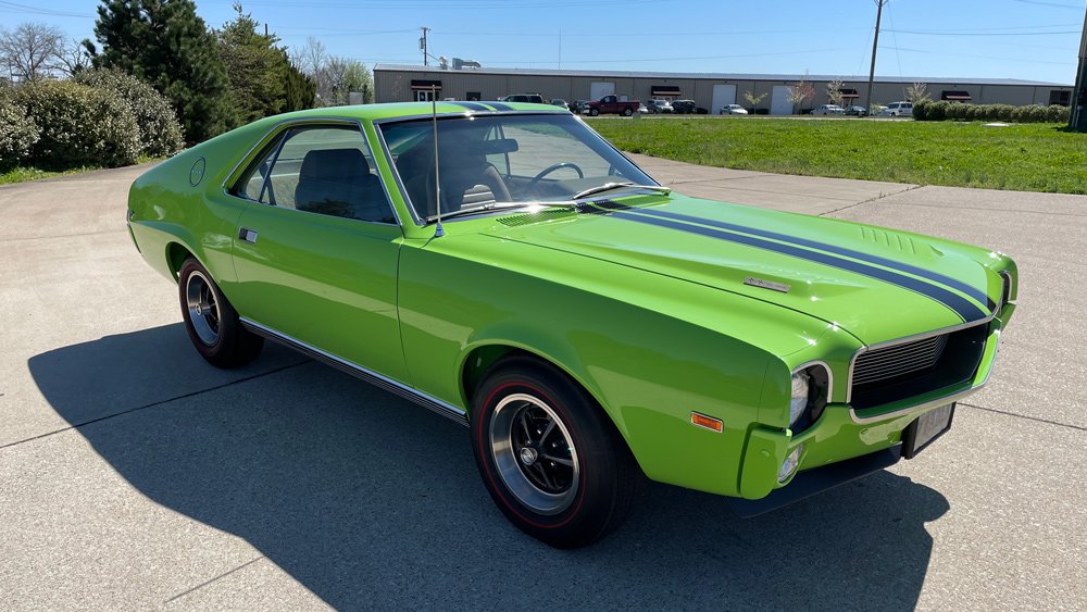 An example of a 1969 AMX California 500 Special from AMC.