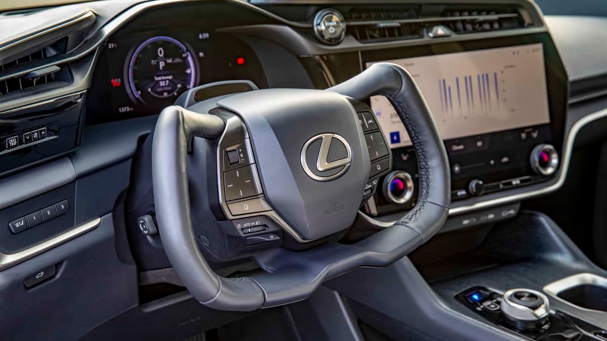 Aircraft-style ‘yoke’ steering control coming to Australia with Lexus RZ electric car