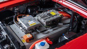 Under the Alan Mann Racing ePower Mustang's hood