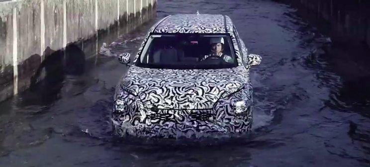 All-new Mitsubishi Outlander shown traversing various surfaces in first teaser video