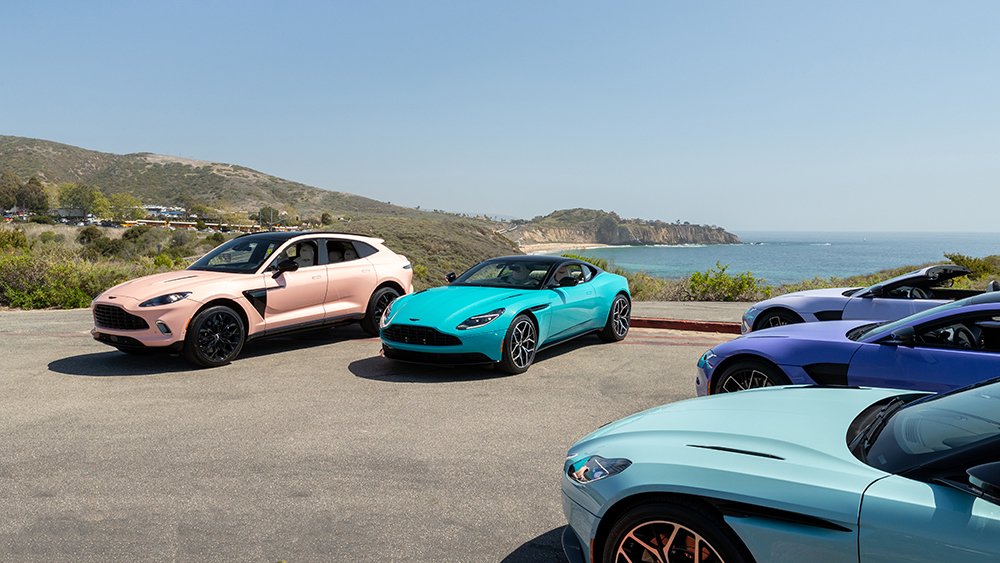 Aston Martin Newport Beach Pastel Collection