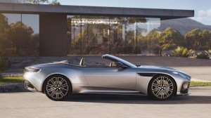 The Aston Martin DB12 Volante.