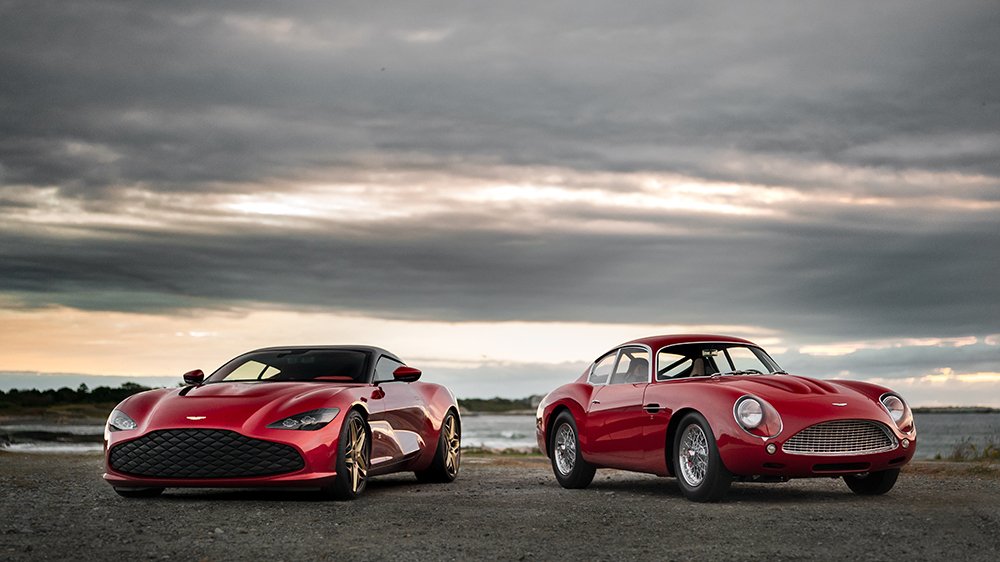 The Aston Martin DBZ GT Zagato and DB4 Zagato Continuation