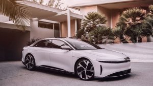 The Lucid Air all-electric sedan.