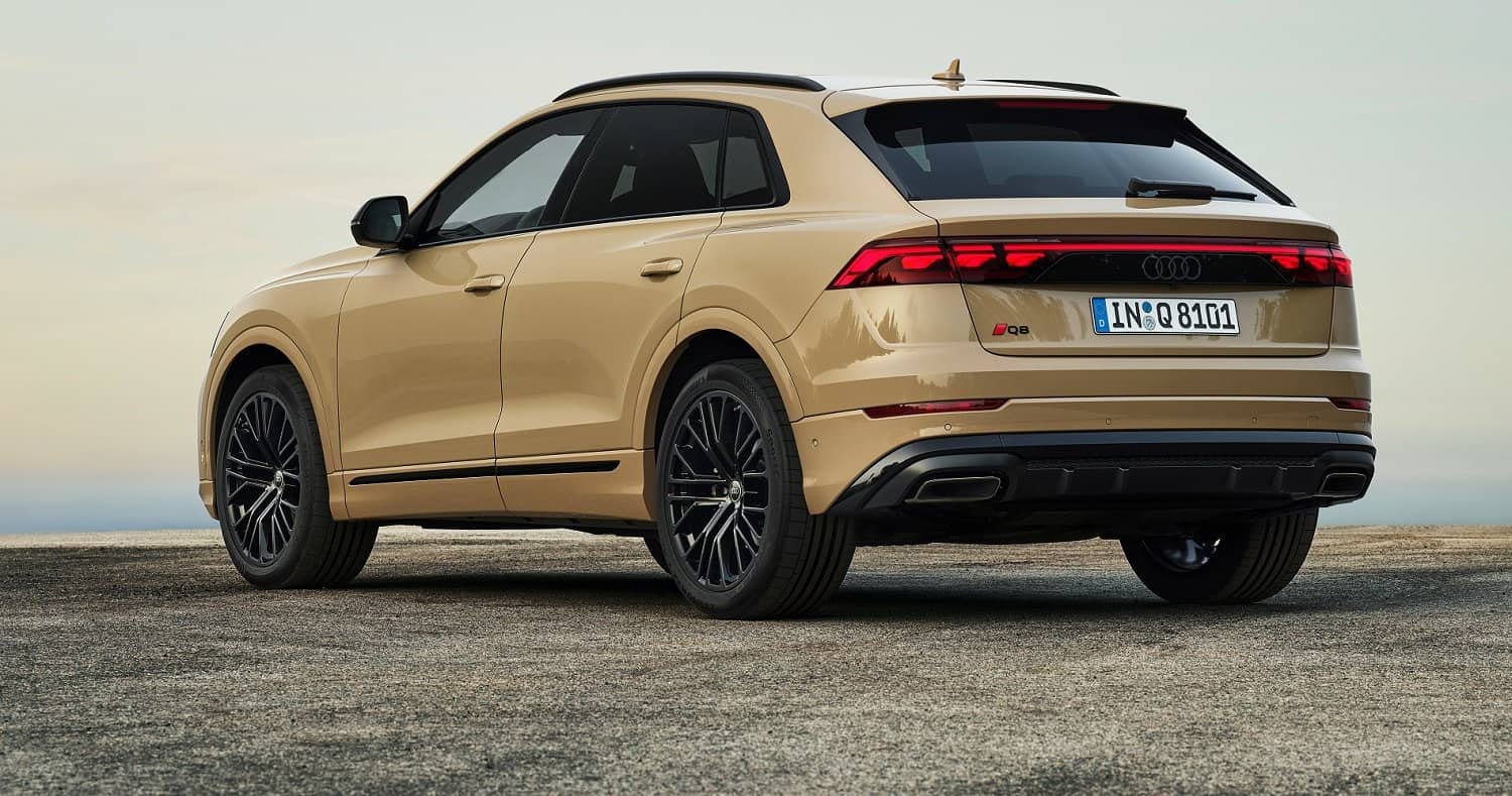 Facelift Audi Q8 and SQ8 revealed