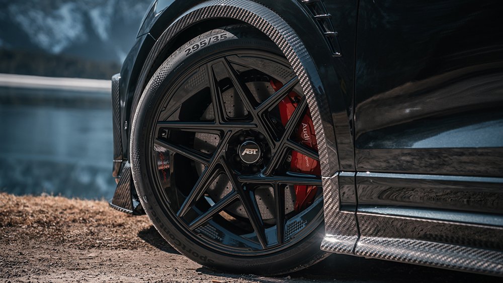 A tire on ABT's Audi RSQ8 Signature Edition