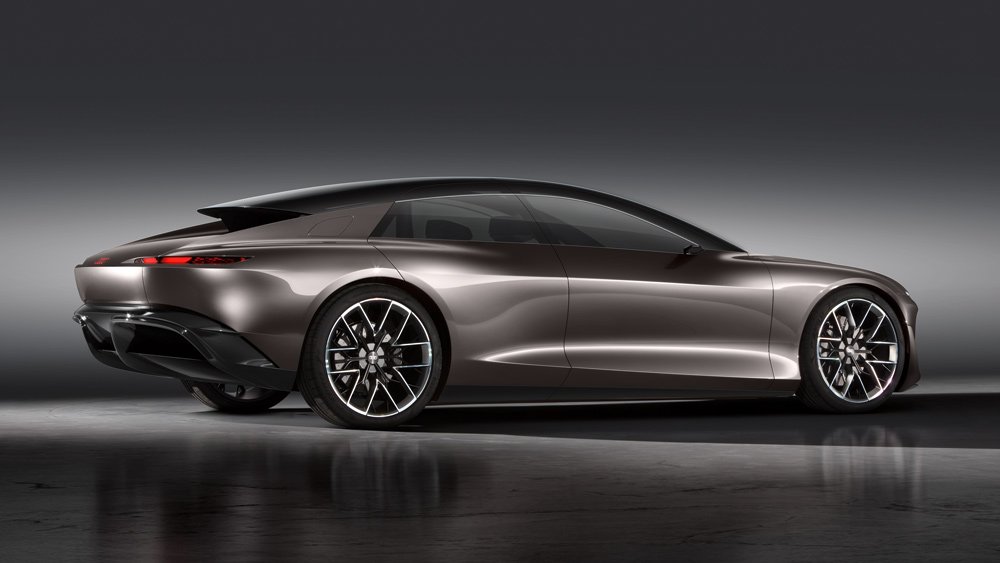 The Audi Grandsphere concept car.