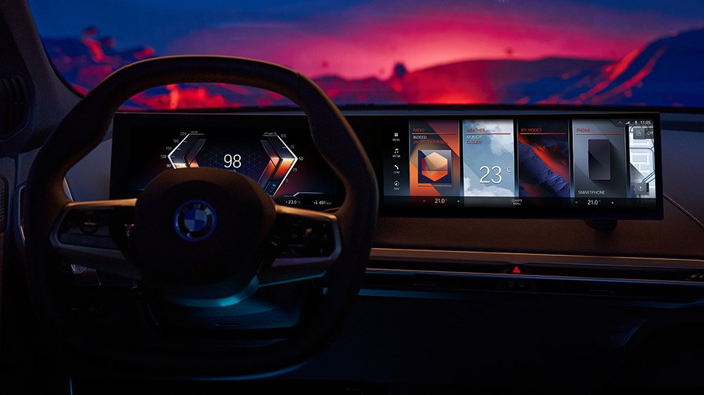 BMW's iDrive 8 infotainment system