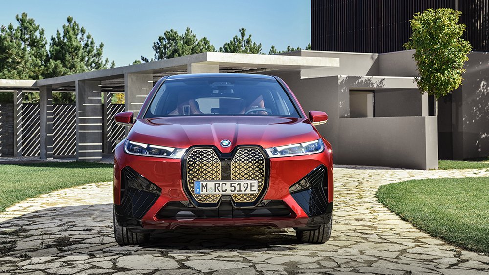 BMW iX electric crossover concept