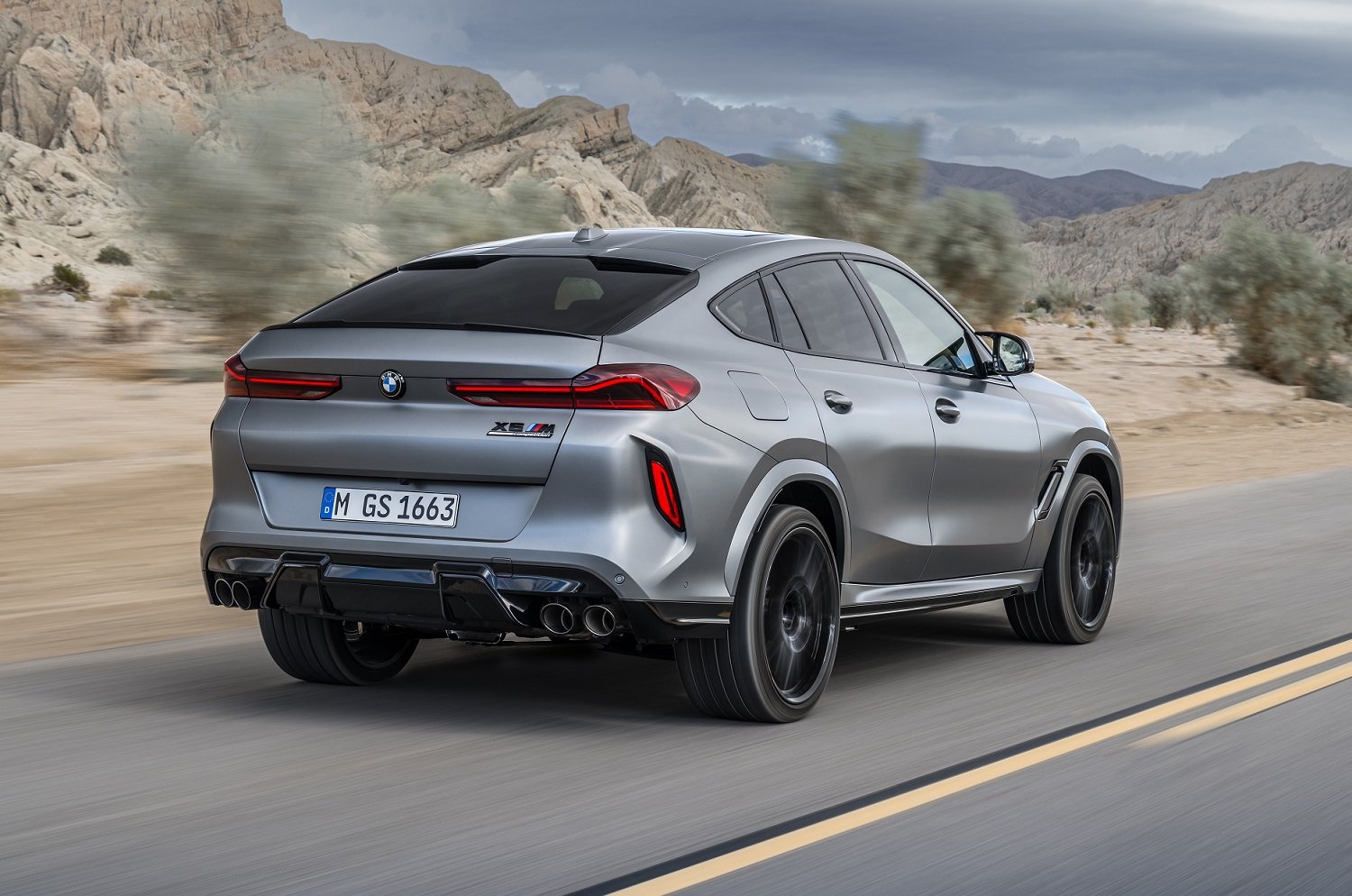 Brawny facelift BMW X6 M Competition revealed