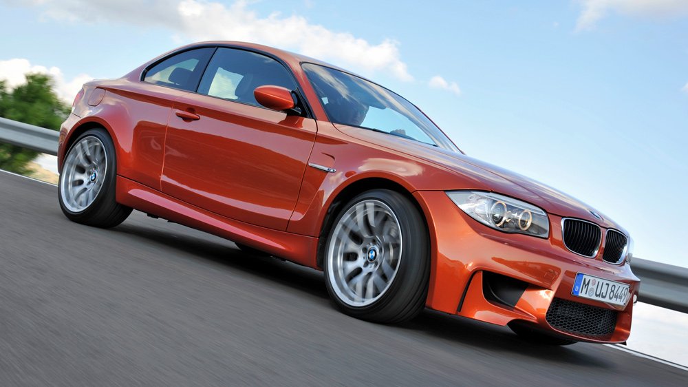 A 2011 BMW 1 Series M Coupe.