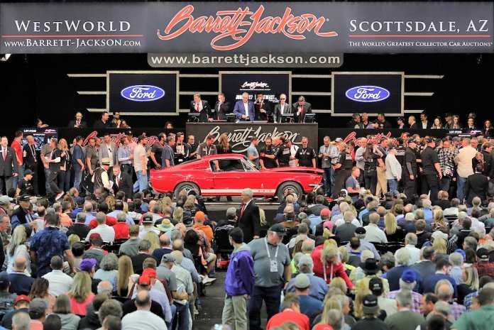 barrett-Jackson Scottsdale stage barrett-jackson
