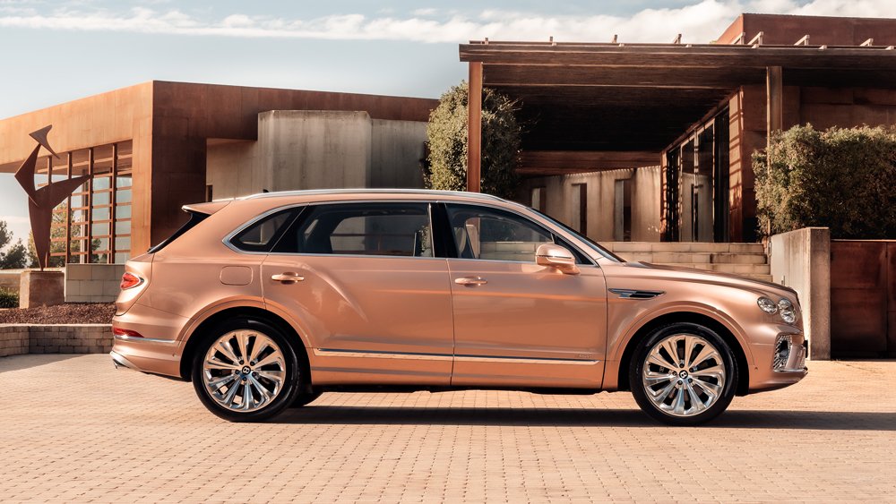 The Bentley Bentayga EWB.