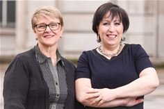 Bluebird's Leanne Bentley and Jayne Smith