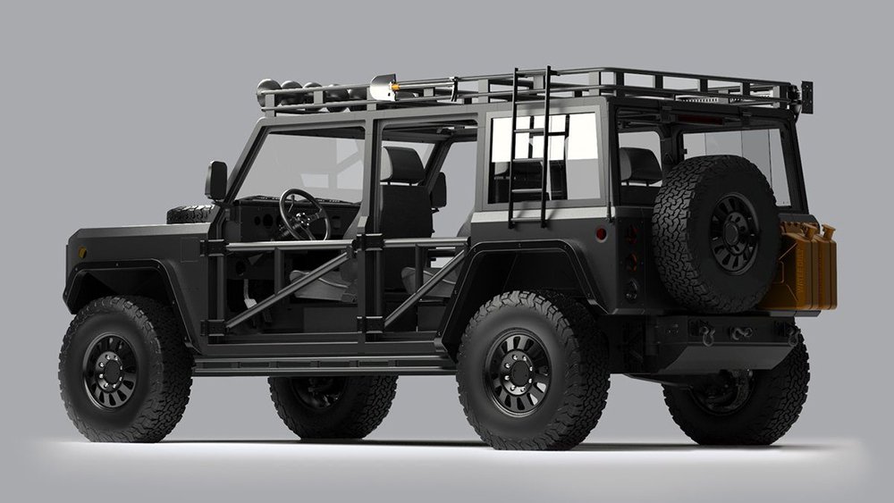 Bollinger's custom B1 truck