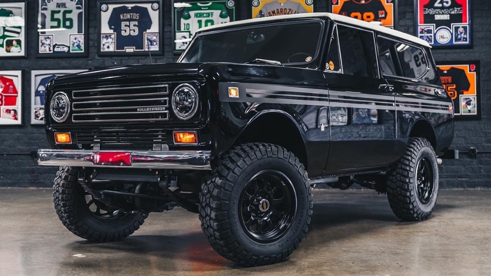 An International Scout restomod from Bulletproof Restorations.