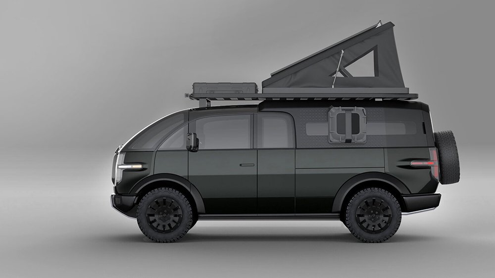 Canoo's all-electric pickup truck concept