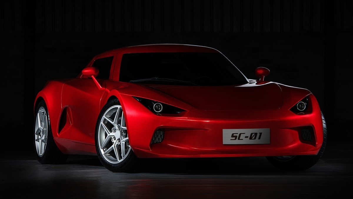Chinese start-up unveils budget electric sports car-0