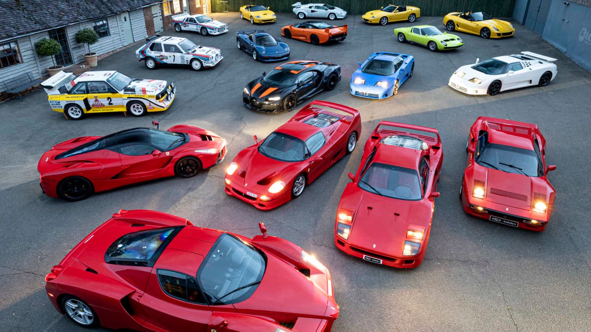 Collection of 18 supercars expected to sell for more than 36 million at auction-0