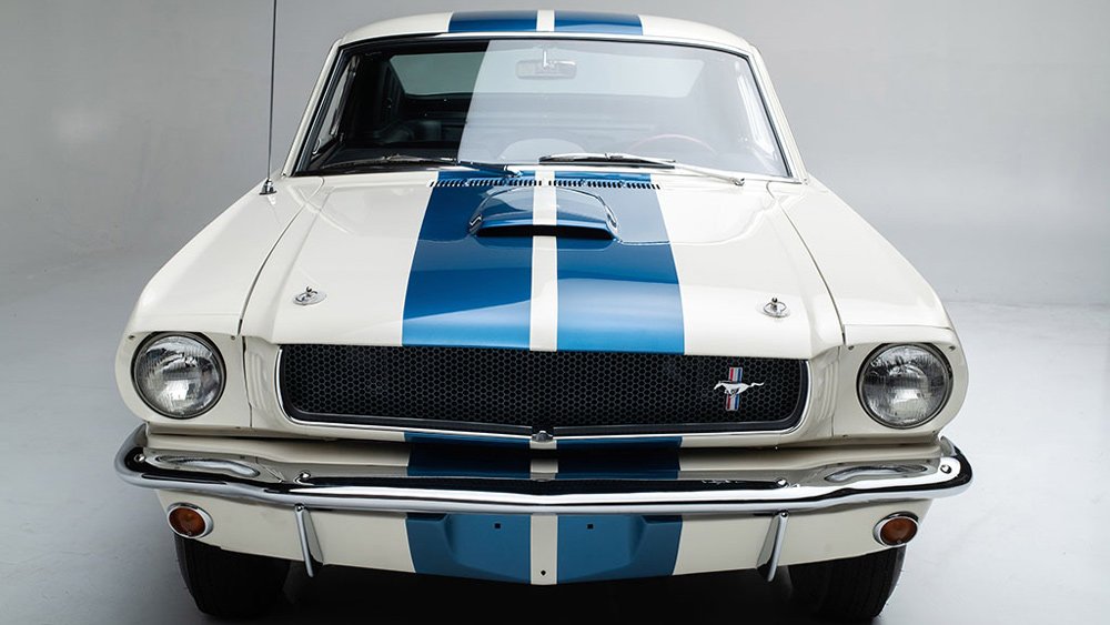 A pristine 1965 Shelby GT350.
