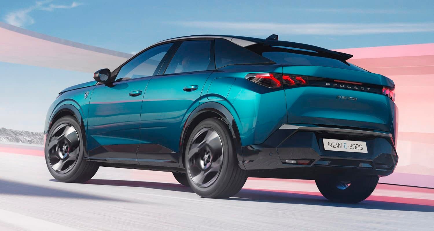 New electric only Peugeot E-3008 revealed