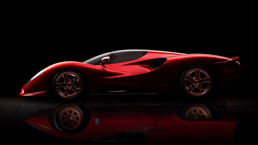 The De Tomaso P72 supercar