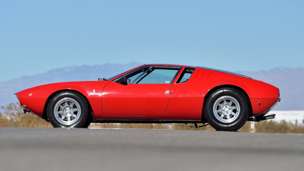 A 1970 De Tomaso Mangusta.