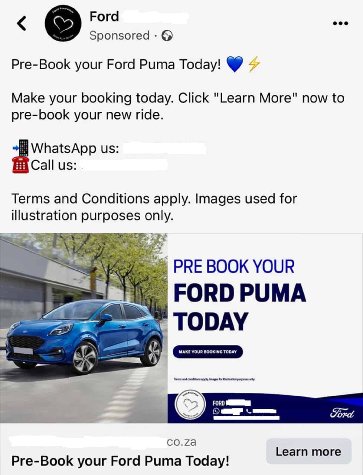 Ford Puma coming to South Africa