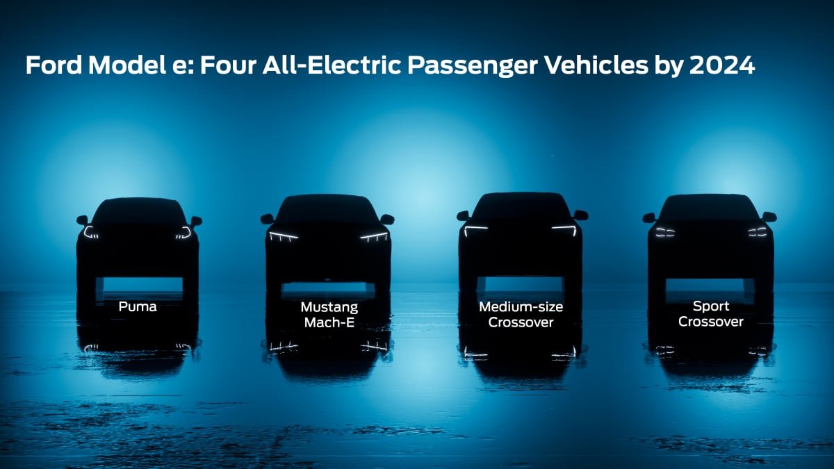 2023 Ford electric SUV caught on camera, with Volkswagen DNA