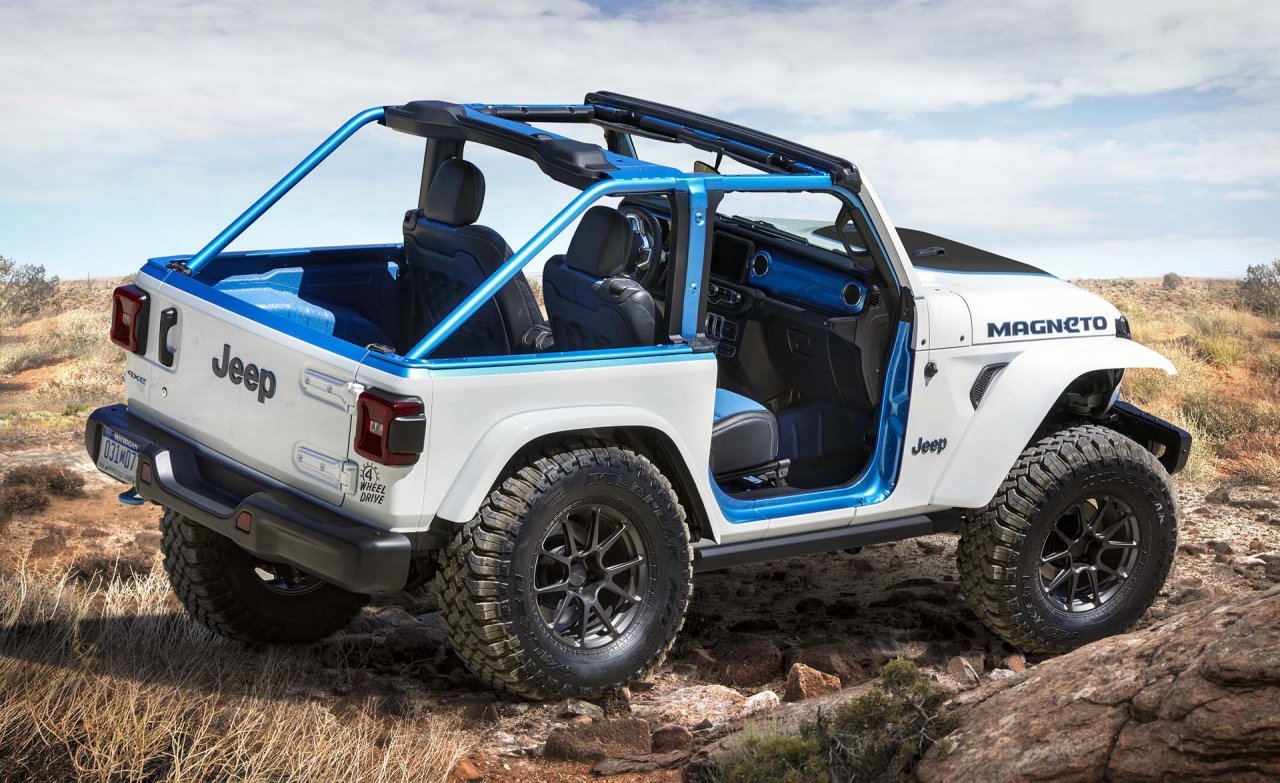 Electric Jeep Wrangler Magneto