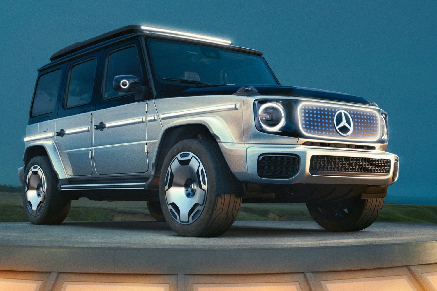 Production Mercedes-Benz EQG spied for the first time