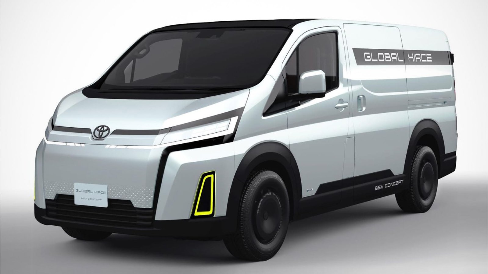 Electric Toyota HiAce concept unveiled for Tokyo motor show