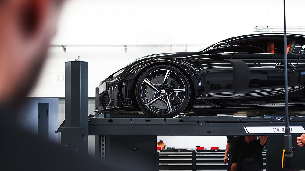 Bugatti Chiron Super Sport undergoing dyno testing