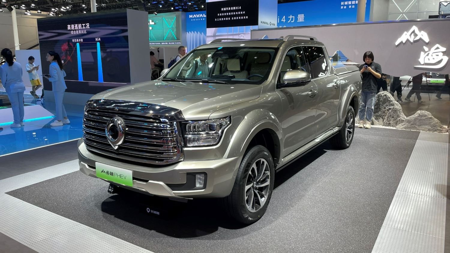Shanghai Motor Show bakkies GWM P-Series hybrid