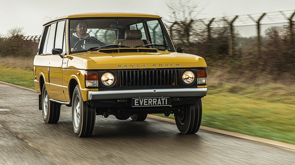 Everrati's classic Range Rover electric conversion