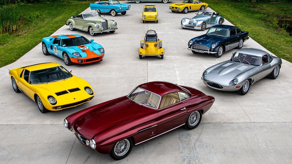 Cars from the Elkhart Collection auction presented by RM Sotheby's.