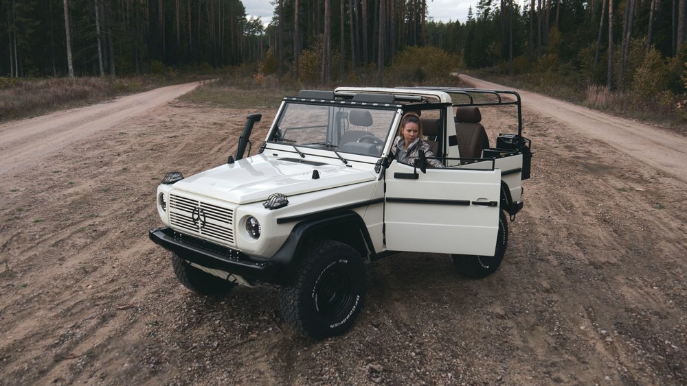 Expedition Motor Company restores the Mercedes-Benz 250GD Wolf.