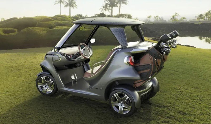 The Garia golf cart