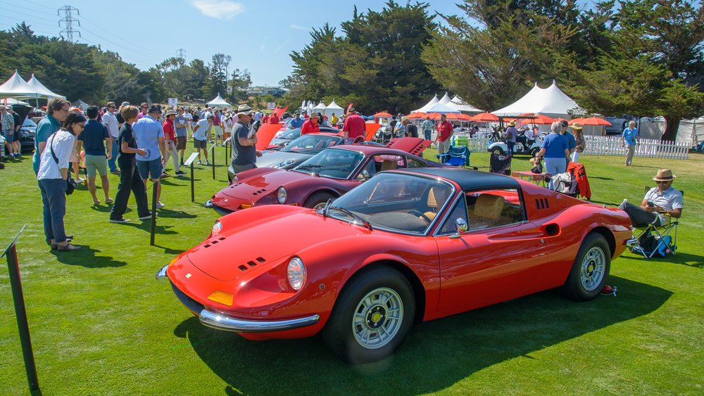 A scene from the 2021 Hillsborough Concours d'Elegance.
