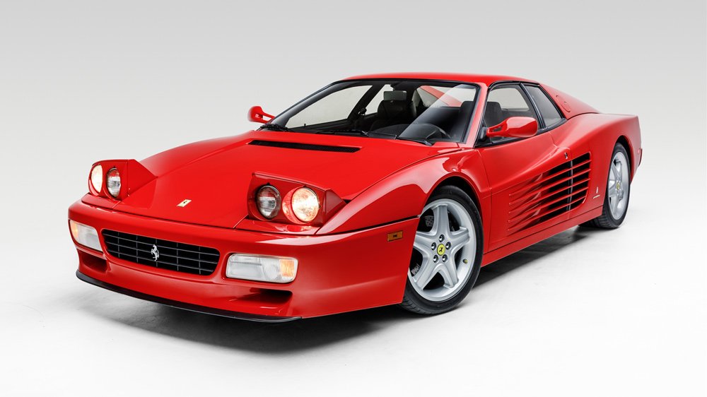 A 1993 Ferrari 512 TR.