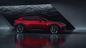 Ferrari Purosangue side view