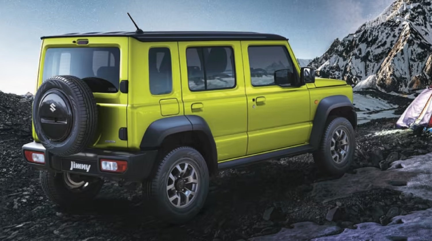 Five-door Suzuki Jimny revealed