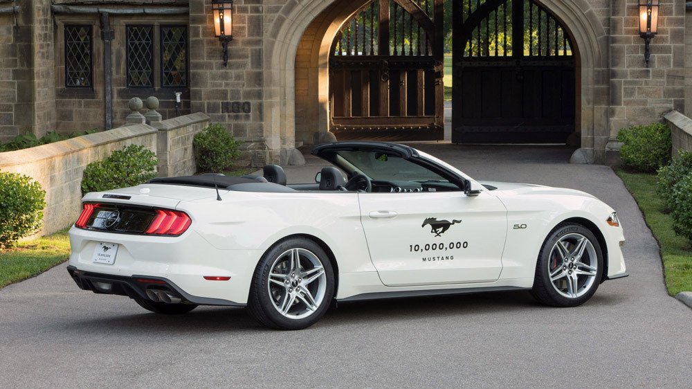 The 10 Millionth Ford Mustang built.