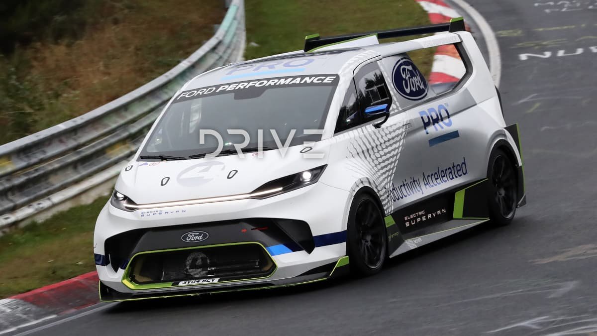 Ford SuperVan with 1470kW electric power track-tested at the Nurburgring-0