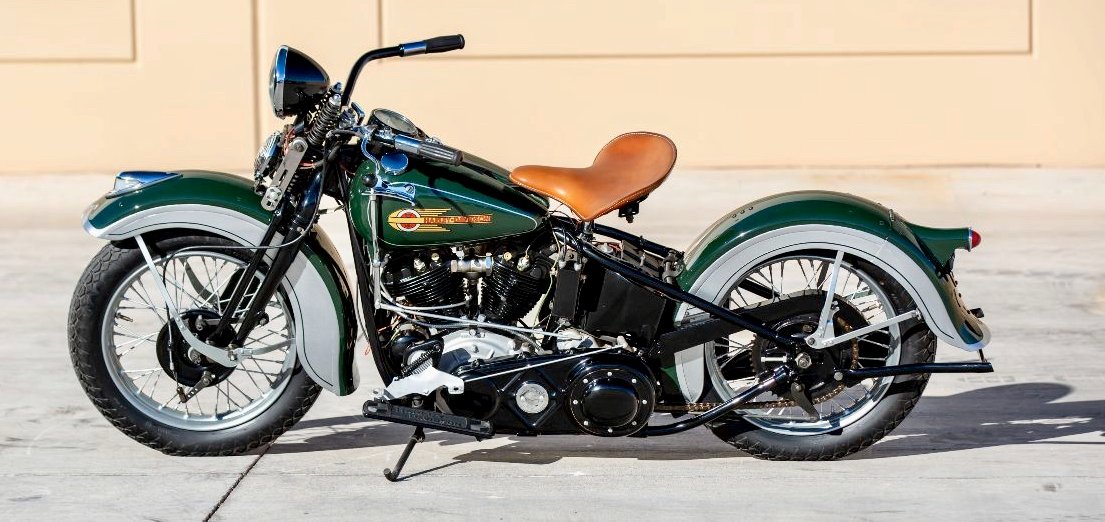 Full set of Harley-Davidson Knuckleheads on Mecum Vegas docket