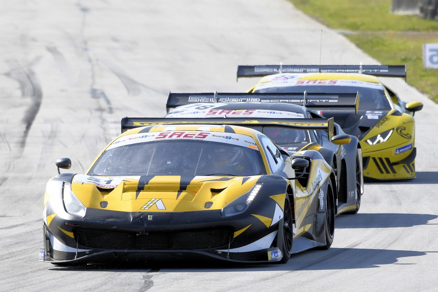 South African GT series Aldo Scribante results