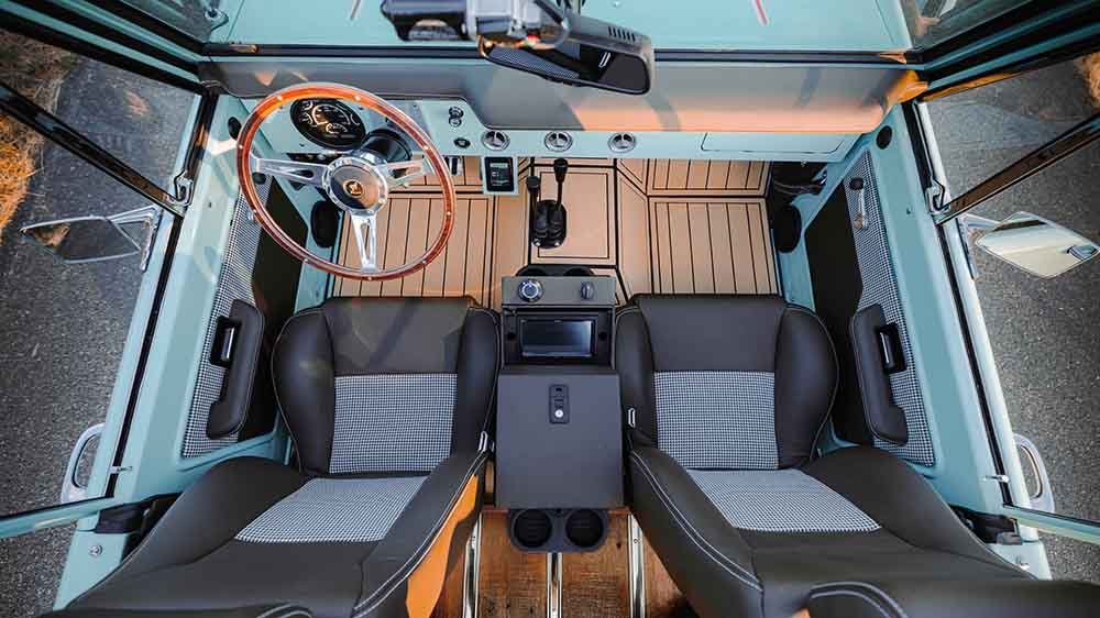 Inside the Gateway Bronco Luxe GT EV